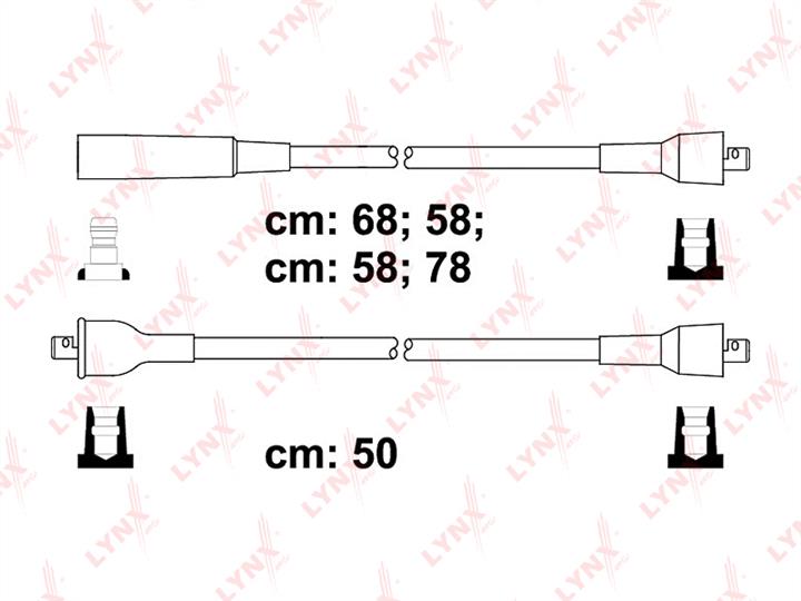 LYNXauto SPC7302 Ignition cable kit SPC7302