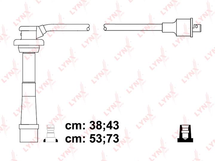 LYNXauto SPC7312 Ignition cable kit SPC7312