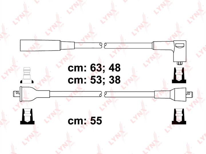 LYNXauto SPC7502 Ignition cable kit SPC7502