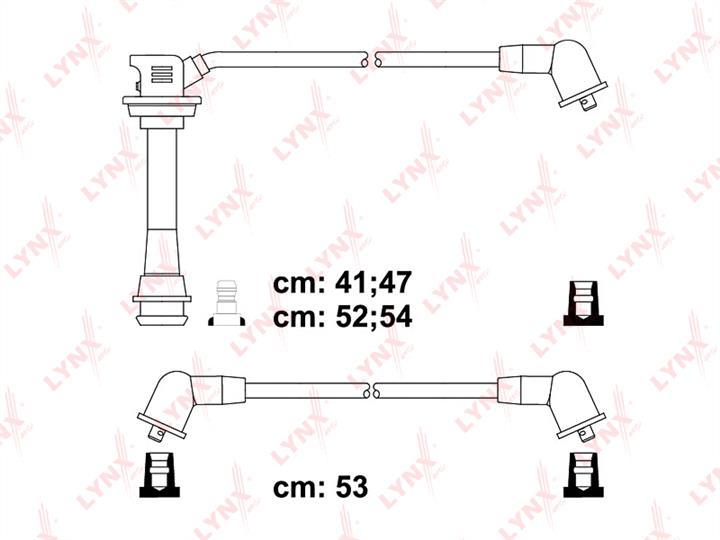 LYNXauto SPC7513 Ignition cable kit SPC7513