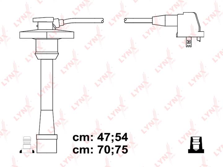 LYNXauto SPC7524 Ignition cable kit SPC7524