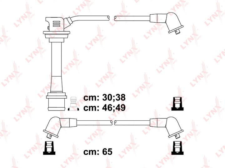 LYNXauto SPC7527 Ignition cable kit SPC7527