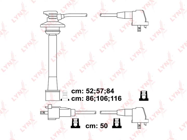 LYNXauto SPC7531 Ignition cable kit SPC7531