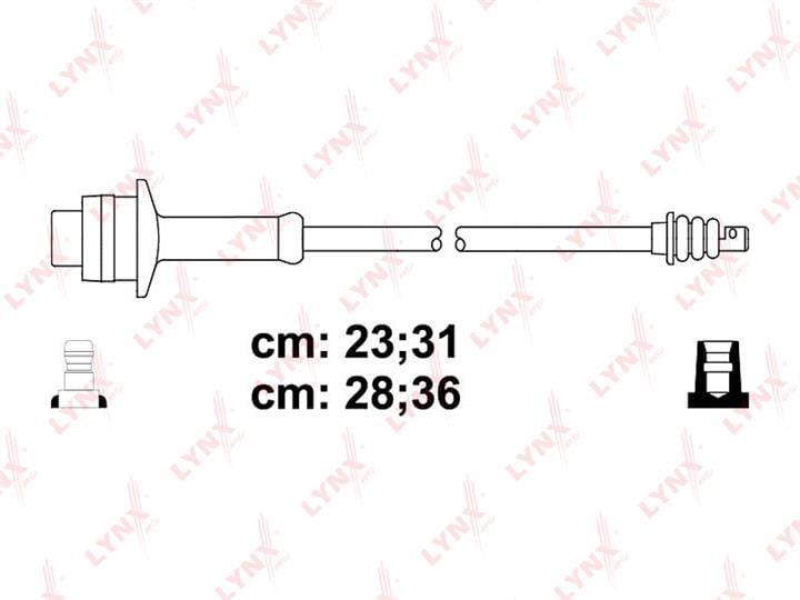 LYNXauto SPC7538 Ignition cable kit SPC7538