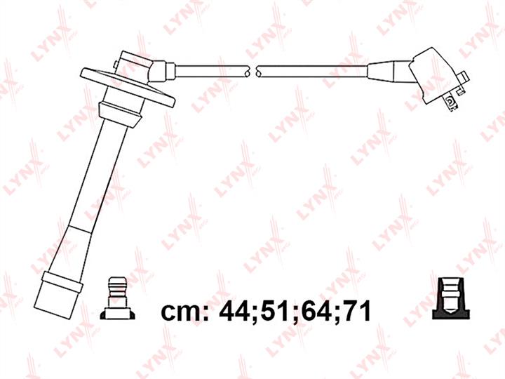 LYNXauto SPC7551 Ignition cable kit SPC7551
