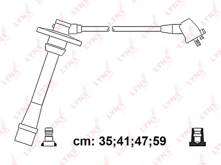 LYNXauto SPC7570 Ignition cable kit SPC7570