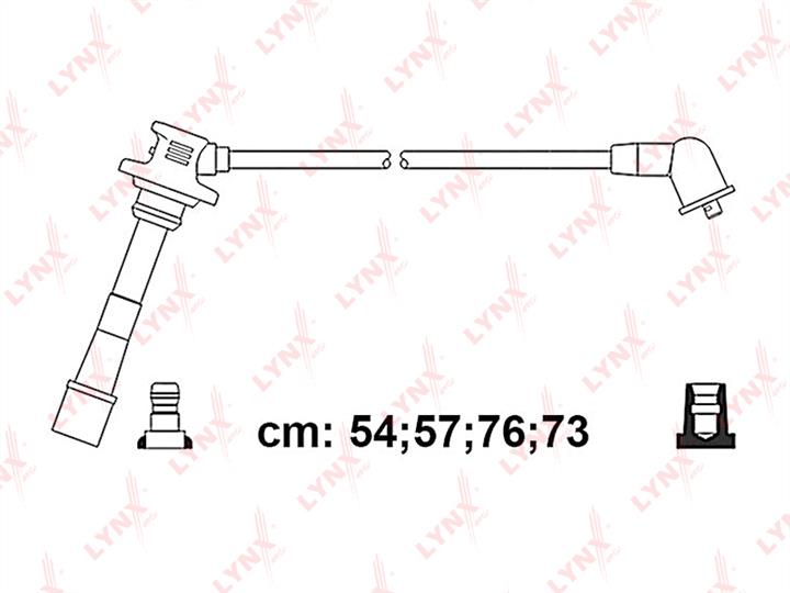 LYNXauto SPC7576 Ignition cable kit SPC7576