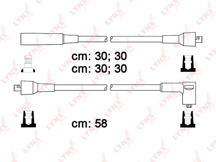 LYNXauto SPC7807 Ignition cable kit SPC7807