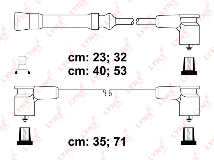 LYNXauto SPC7812 Ignition cable kit SPC7812