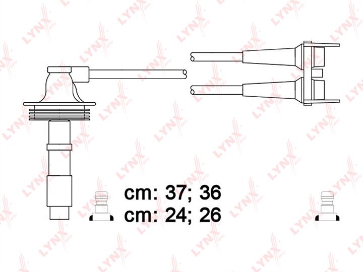LYNXauto SPC7815 Ignition cable kit SPC7815