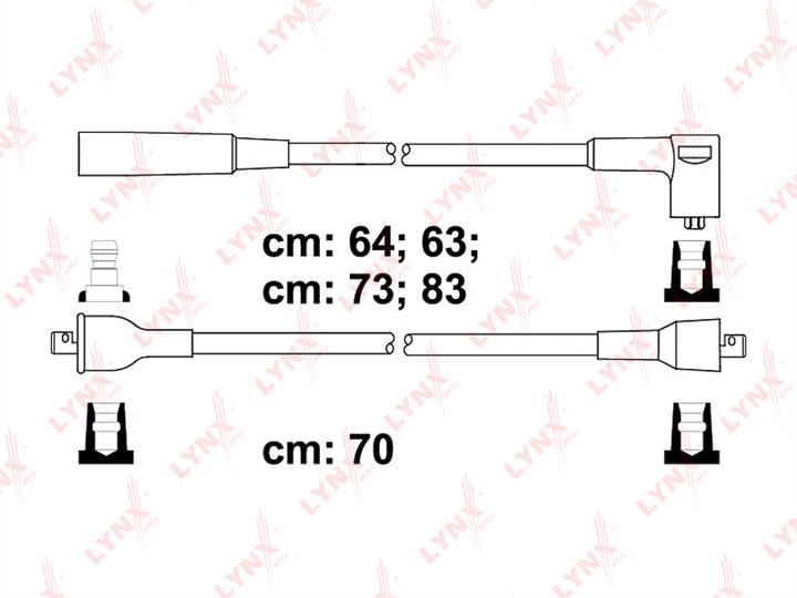 LYNXauto SPC8002 Ignition cable kit SPC8002