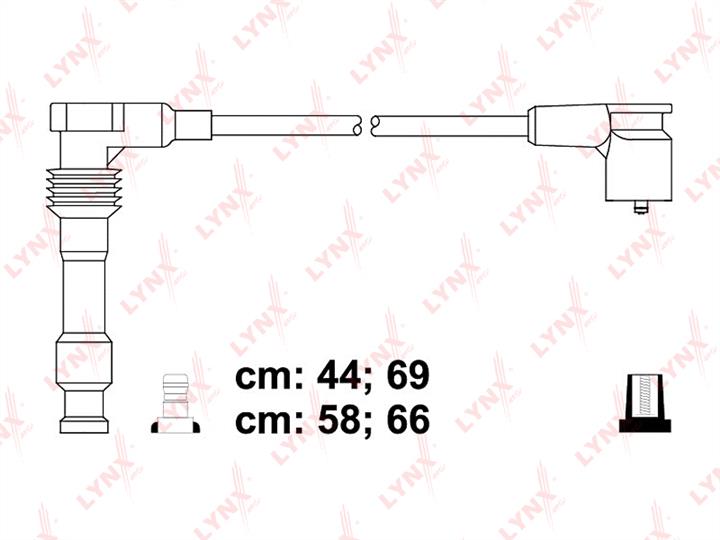 LYNXauto SPC8011 Ignition cable kit SPC8011