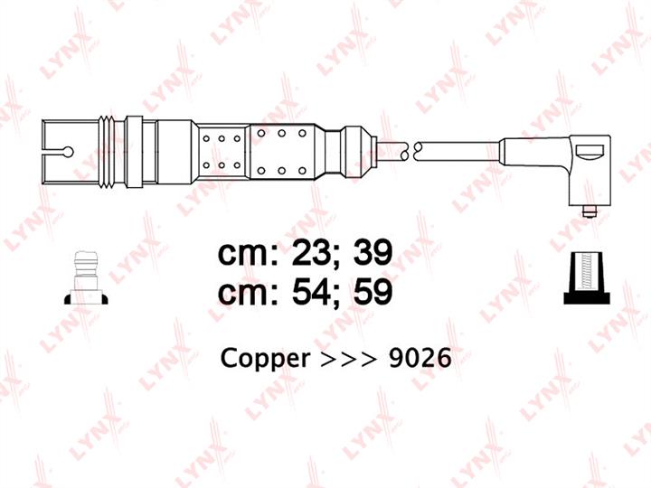LYNXauto SPC8013 Ignition cable kit SPC8013
