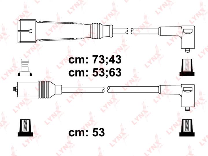 LYNXauto SPC8023 Ignition cable kit SPC8023