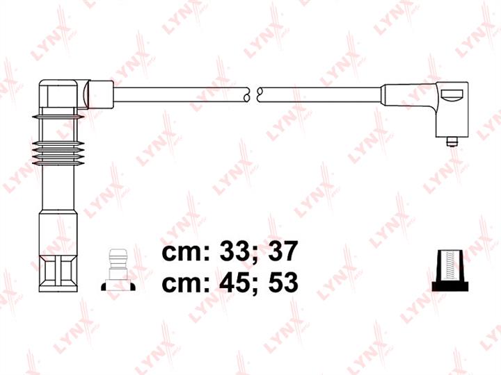 LYNXauto SPC8029 Ignition cable kit SPC8029