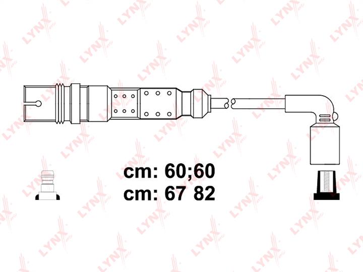 LYNXauto SPC8034 Ignition cable kit SPC8034