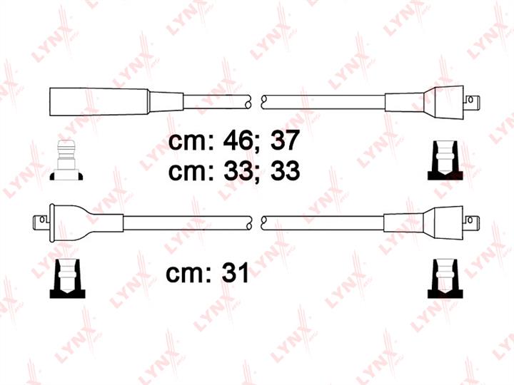 LYNXauto SPC8101 Ignition cable kit SPC8101