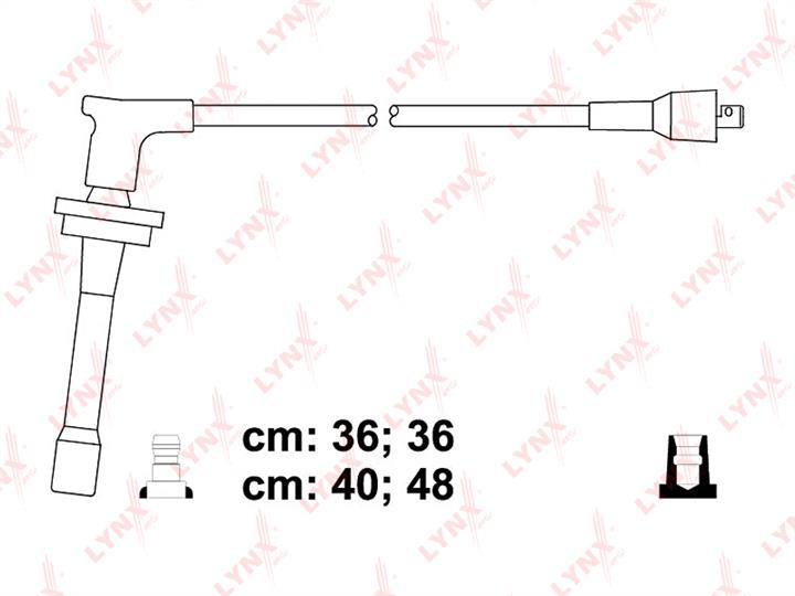 LYNXauto SPC8103 Ignition cable kit SPC8103