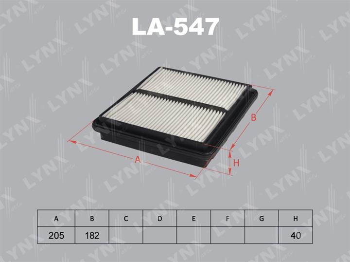 LYNXauto LA-547 Air filter LA547