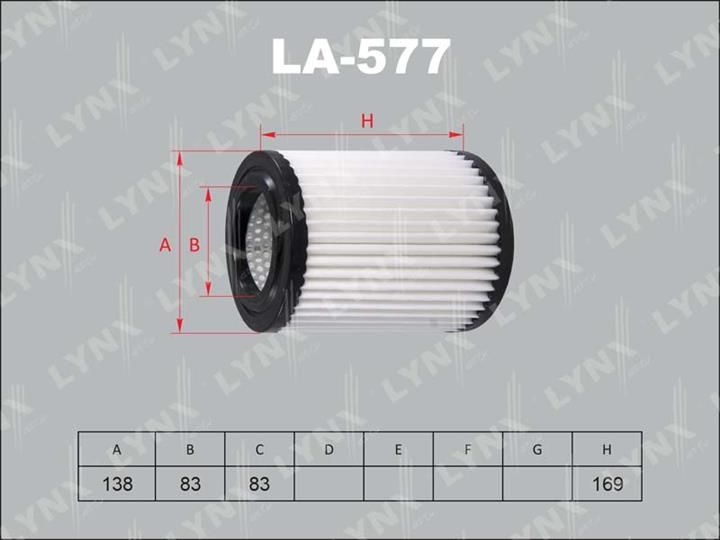 LYNXauto LA-577 Air filter LA577