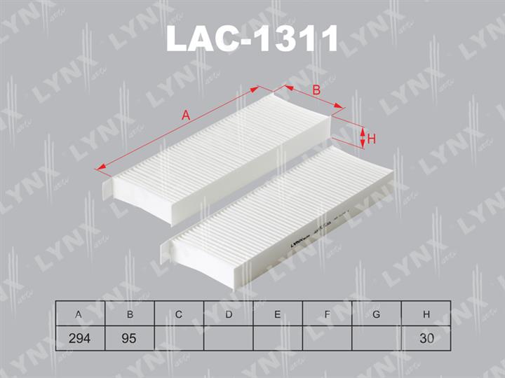 LYNXauto LAC-1311 Filter, interior air LAC1311
