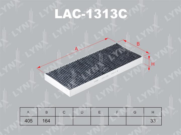 LYNXauto LAC-1313C Activated Carbon Cabin Filter LAC1313C