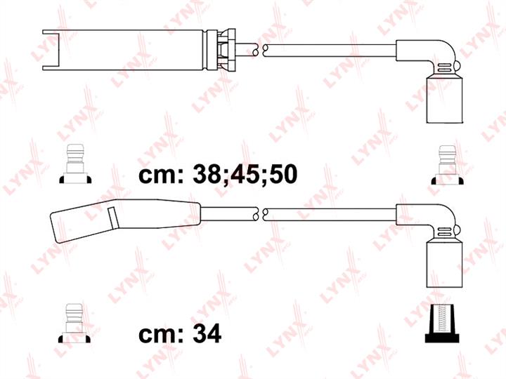 LYNXauto SPC1803 Ignition cable kit SPC1803