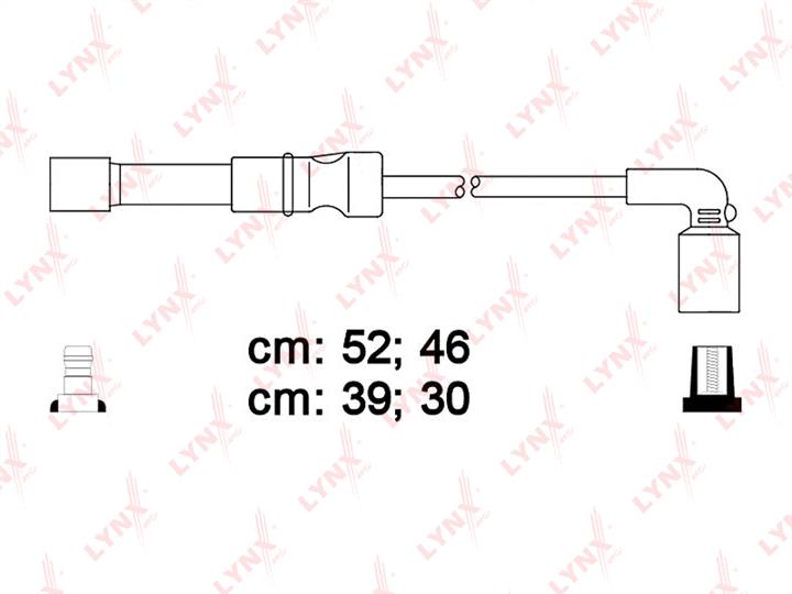 LYNXauto SPC1819 Ignition cable kit SPC1819