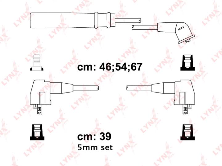 LYNXauto SPC2410 Ignition cable kit SPC2410