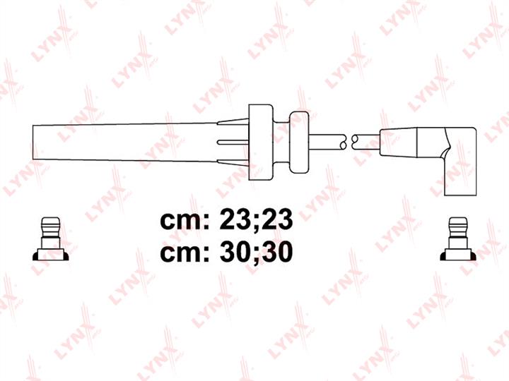 LYNXauto SPC2604 Ignition cable kit SPC2604