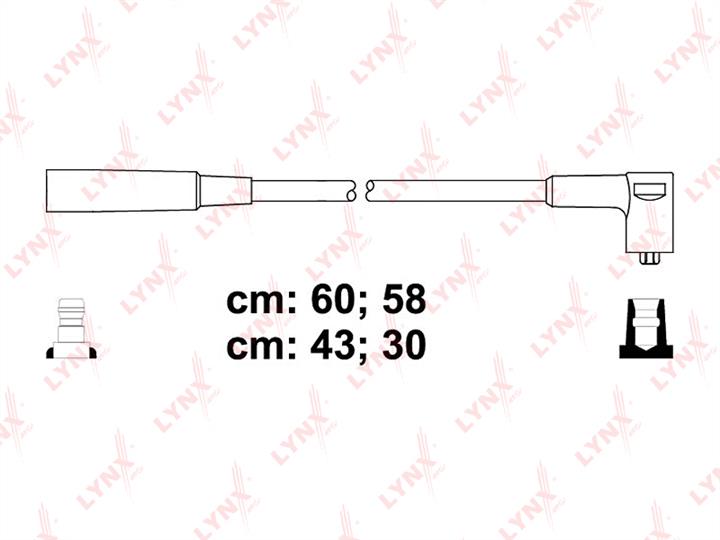 LYNXauto SPC2871 Ignition cable kit SPC2871