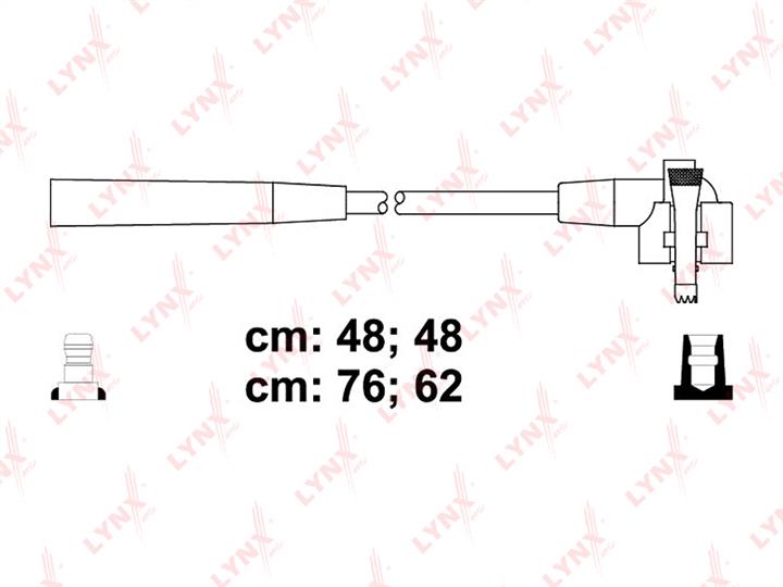 LYNXauto SPC3008 Ignition cable kit SPC3008