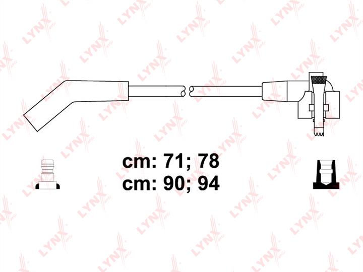 LYNXauto SPC3010 Ignition cable kit SPC3010