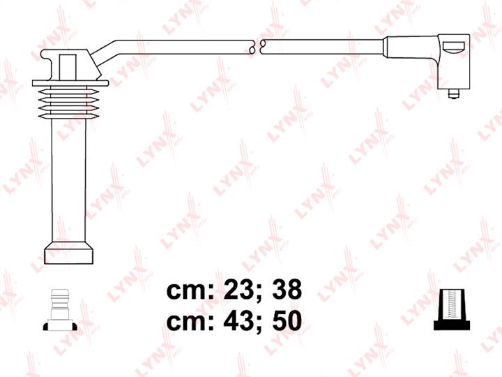 LYNXauto SPC3011 Ignition cable kit SPC3011