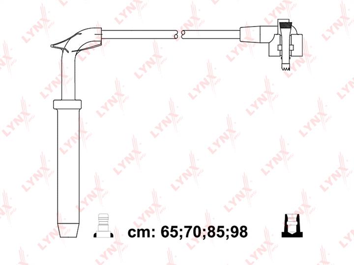 LYNXauto SPC3023 Ignition cable kit SPC3023