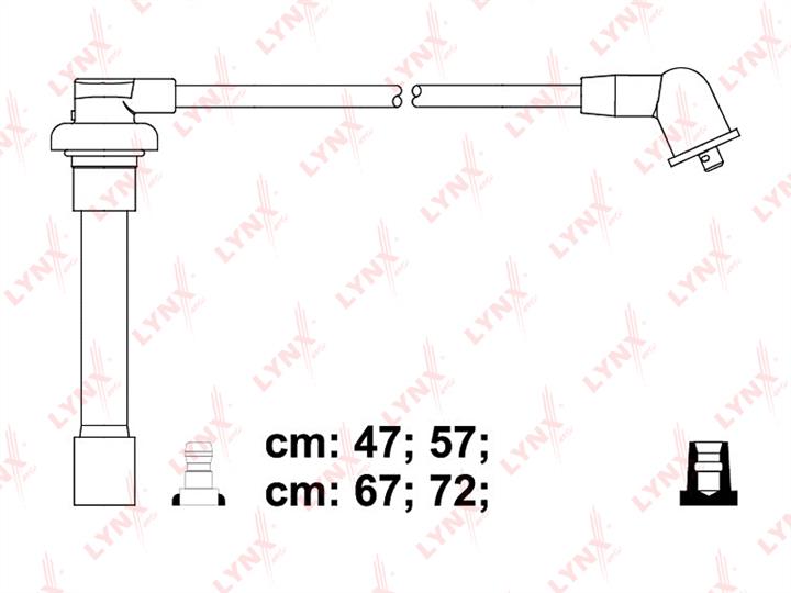 LYNXauto SPC3415 Ignition cable kit SPC3415