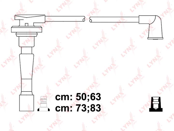 LYNXauto SPC3421 Ignition cable kit SPC3421