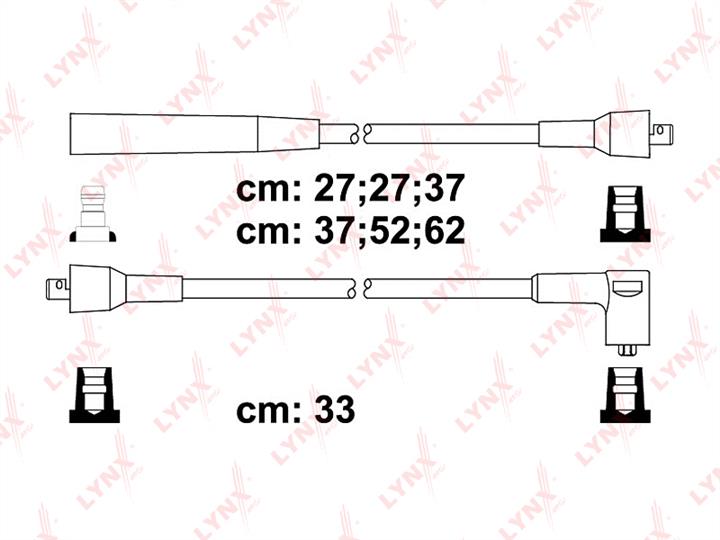 LYNXauto SPC3603 Ignition cable kit SPC3603