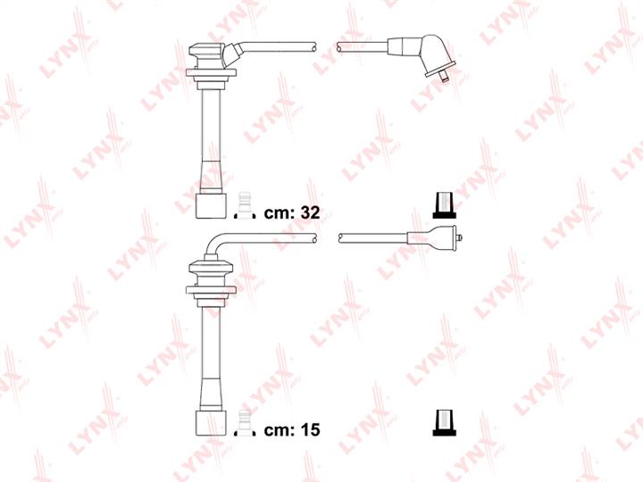 LYNXauto SPC4407 Ignition cable kit SPC4407