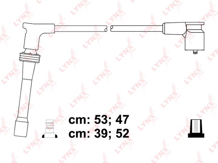 LYNXauto SPC4613 Ignition cable kit SPC4613