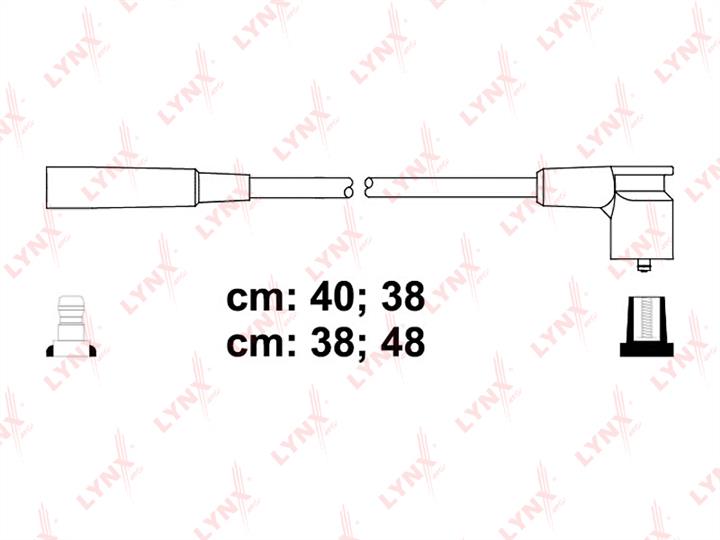 LYNXauto SPC4614 Ignition cable kit SPC4614