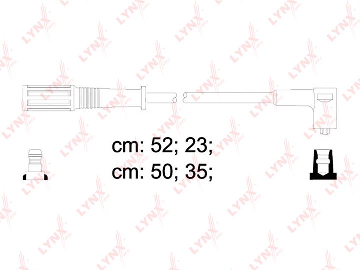 LYNXauto SPC4804 Ignition cable kit SPC4804