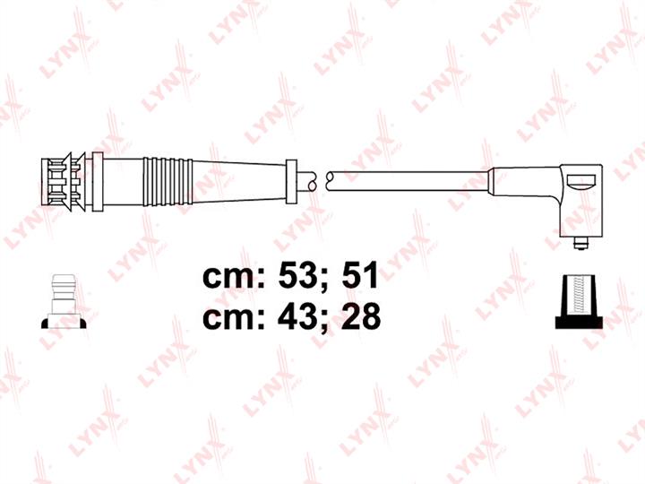 LYNXauto SPC4807 Ignition cable kit SPC4807
