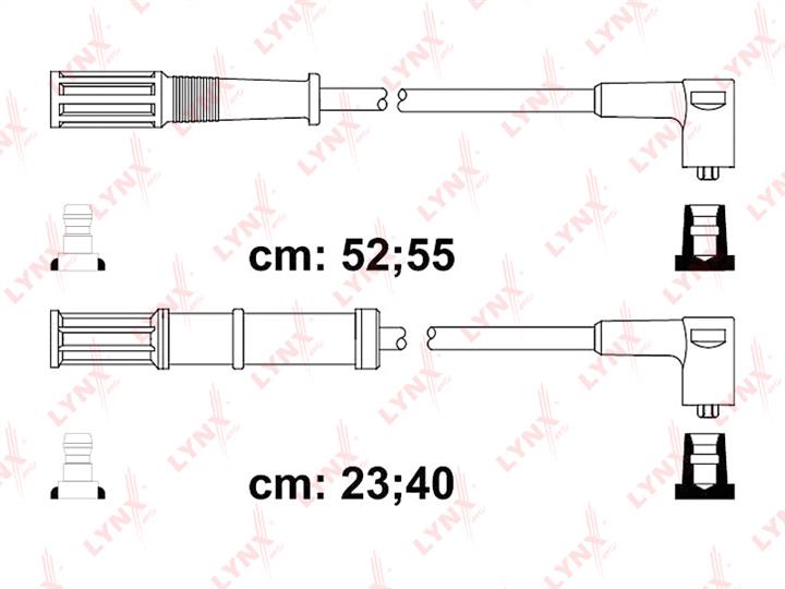 LYNXauto SPC4839 Ignition cable kit SPC4839