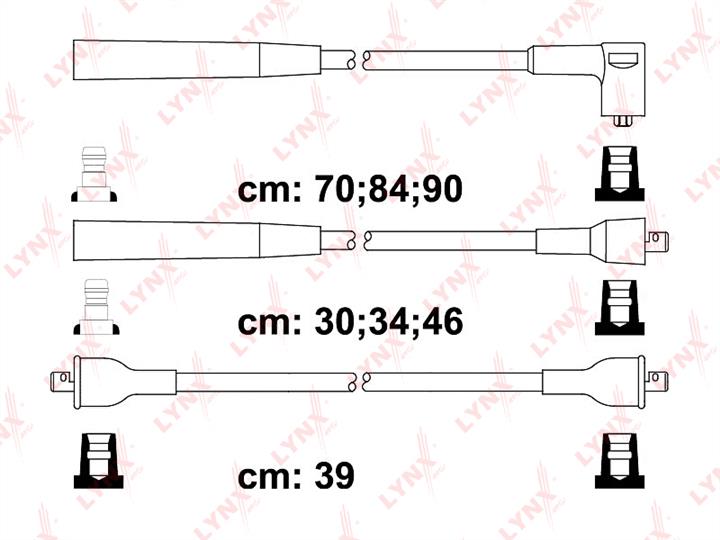 LYNXauto SPC5113 Ignition cable kit SPC5113