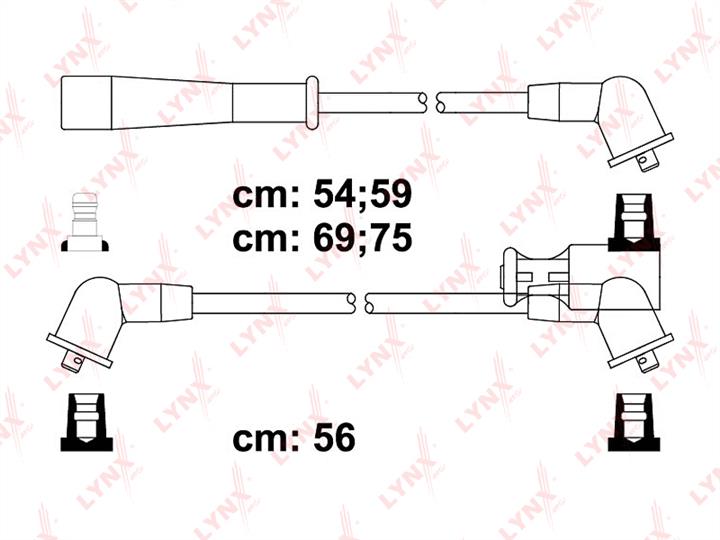 LYNXauto SPC5116 Ignition cable kit SPC5116