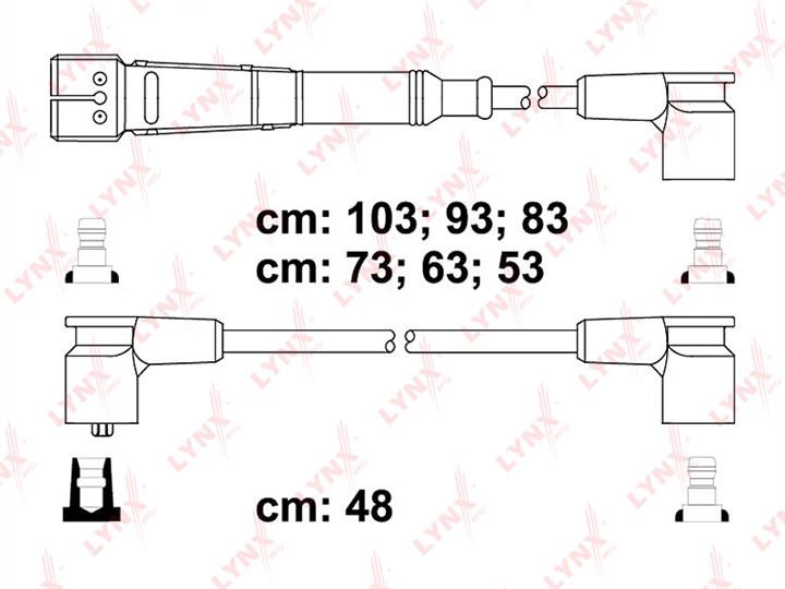 LYNXauto SPC5303 Ignition cable kit SPC5303