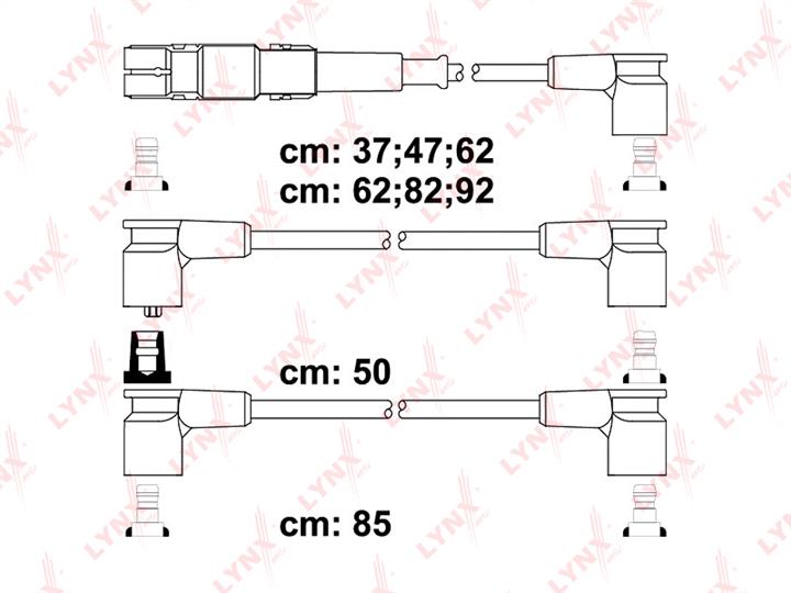 LYNXauto SPC5316 Ignition cable kit SPC5316
