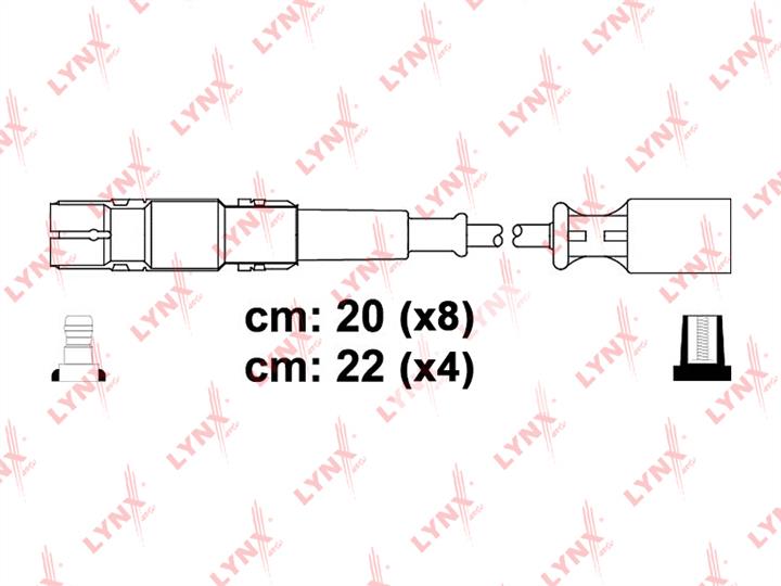 LYNXauto SPC5322 Ignition cable kit SPC5322