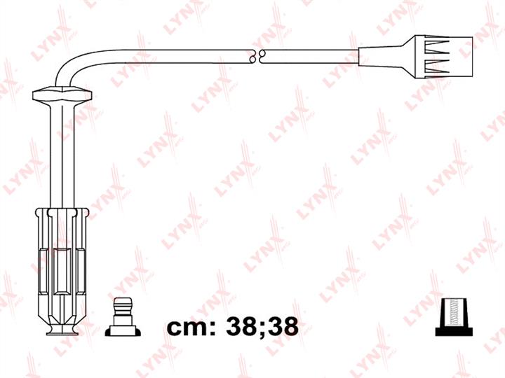 LYNXauto SPC5328 Ignition cable kit SPC5328